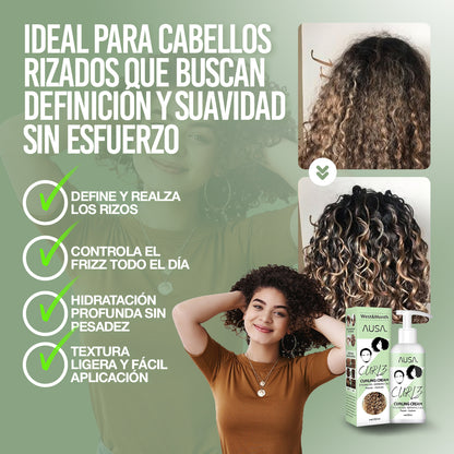 1 + 1 GRATIS🎁 CURLIN® | Rizos Perfectos sin frizz en un minuto