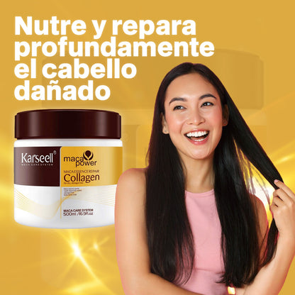 Regalo incluido🎁 Fortalece, Reafirma y cuida tu cabello con HairGlow by Karseell® | El secreto mejor guardado