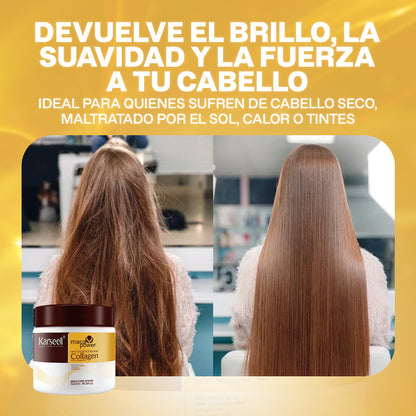 Regalo incluido🎁 Fortalece, Reafirma y cuida tu cabello con HairGlow by Karseell® | El secreto mejor guardado