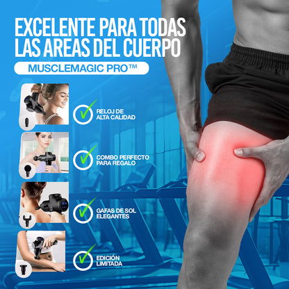 Recupera tú vitalidad al instante con MuscleMagic Pro™ by ANSGEC© | Tu cuerpo te lo agradecera