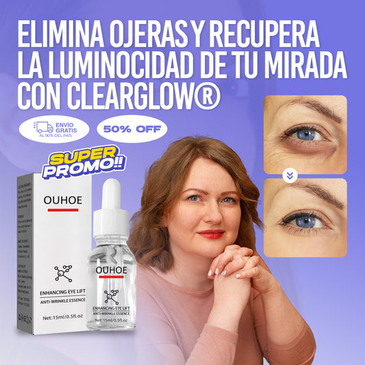 1 + 1 GRATIS🎁 ClearGlow™ | Despídete de las ojeras y recupera la luminosidad en el primer uso