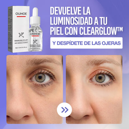 1 + 1 GRATIS🎁 ClearGlow™ | Despídete de las ojeras y recupera la luminosidad en el primer uso