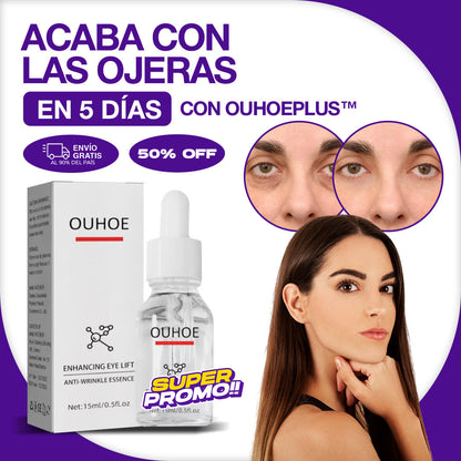 1+1 GRATIS OUHOEPLUS™ ACABA CON LAS OJERAS EN 5 DIAS | TU MIRADA TE LO AGRADECERA