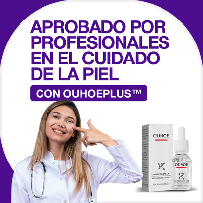 1+1 GRATIS OUHOEPLUS™ ACABA CON LAS OJERAS EN 5 DIAS | TU MIRADA TE LO AGRADECERA